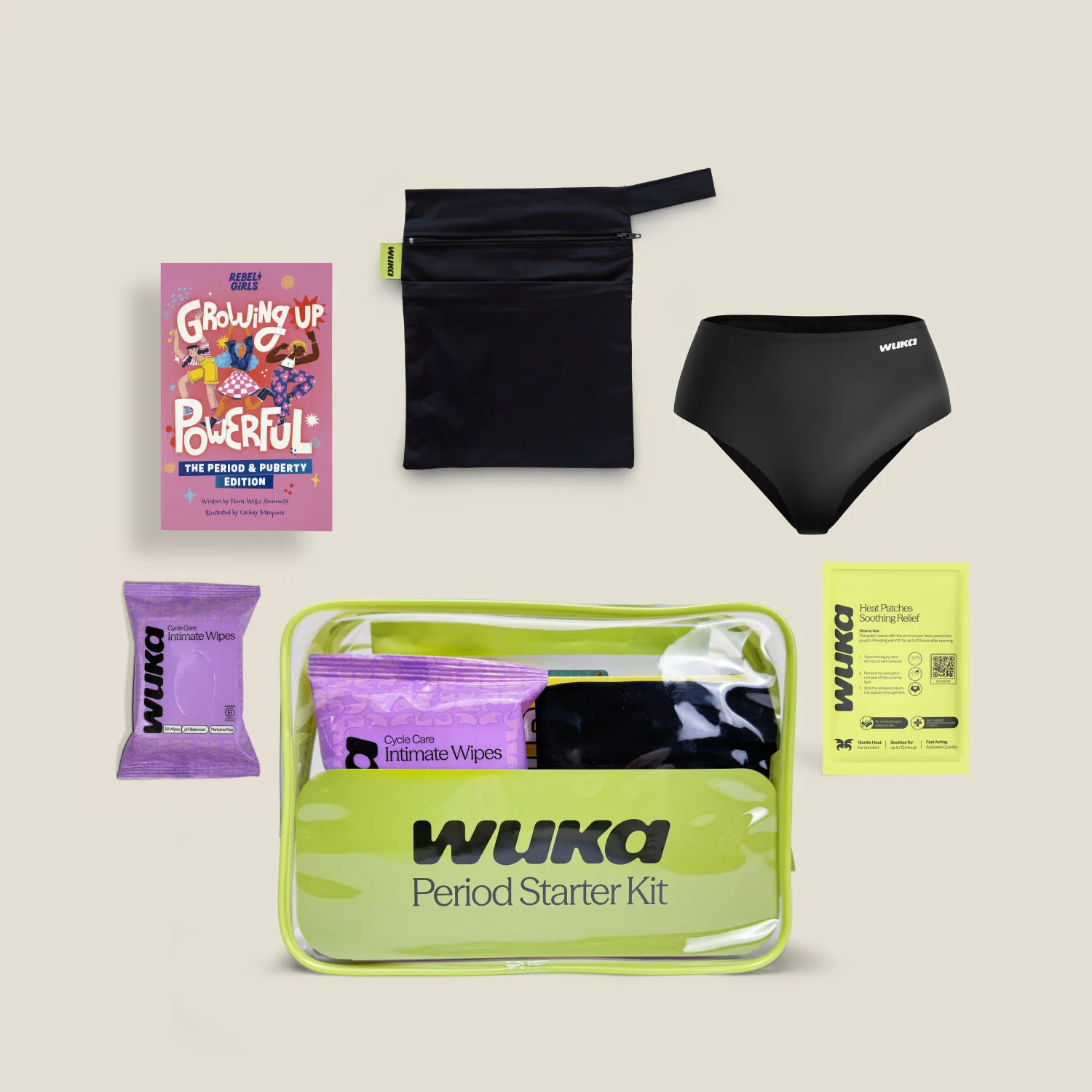 WUKA Teen Period Starter Kit - Black