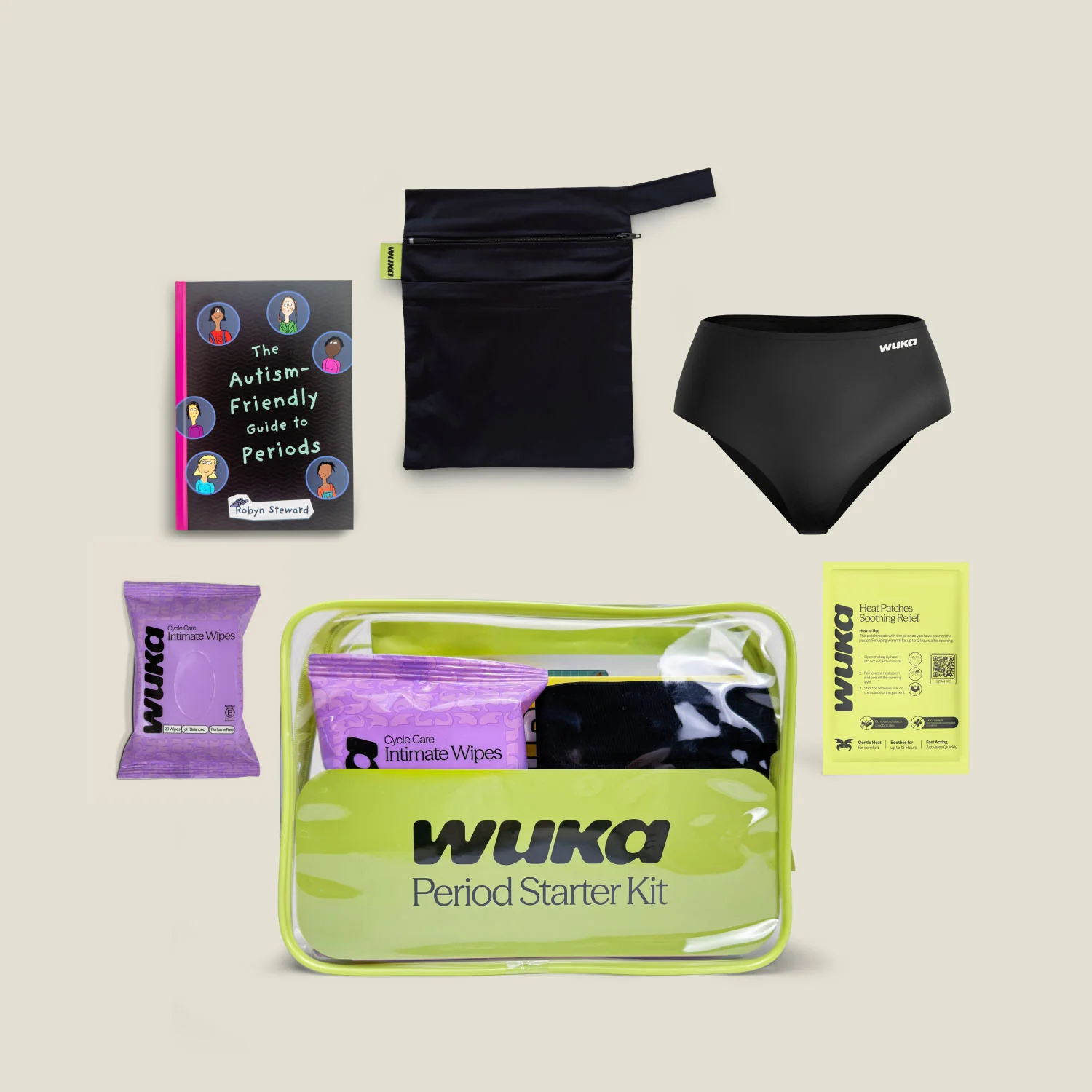 WUKA Teen Period Starter Kit - Black - Image 2