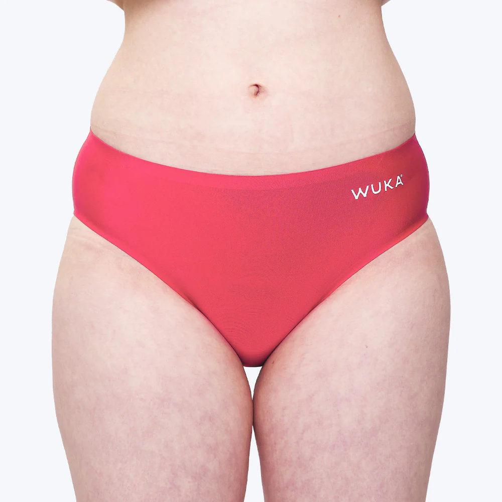 WUKA Teen Stretch Seamless - Heavy flow - Red