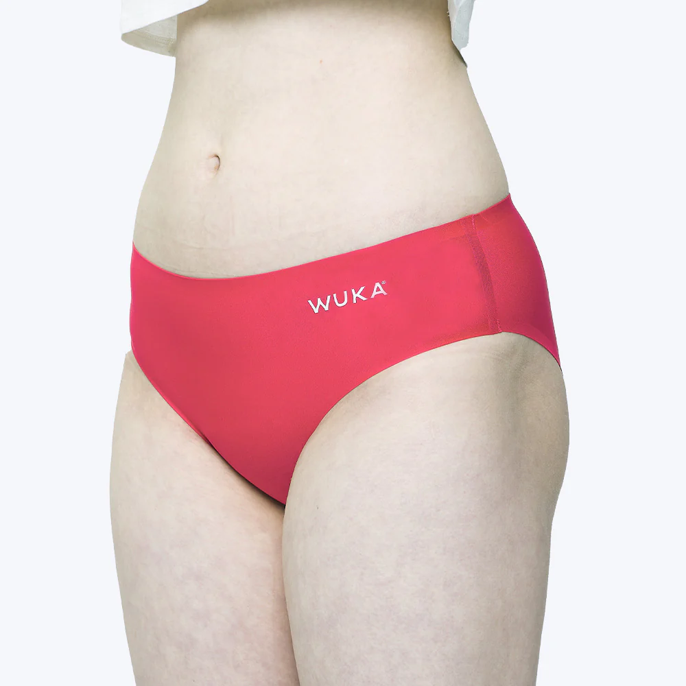 WUKA Teen Stretch Seamless - Heavy flow - Red - Image 3