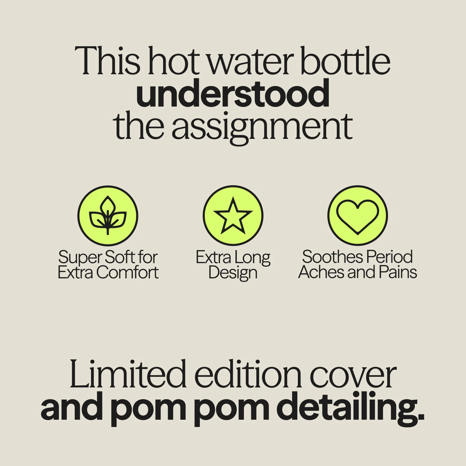 Limited Edition - WUKA Extra Long Hot Water Bottle - Image 3