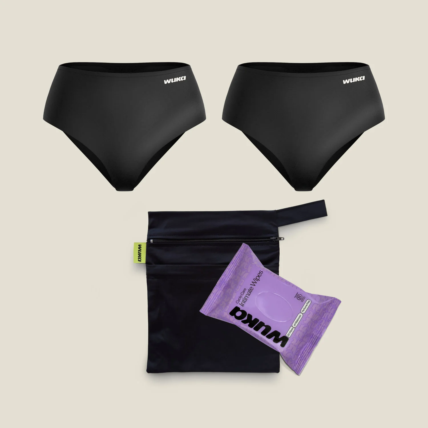 WUKA Adult Go Bag - Midi Heavy Black