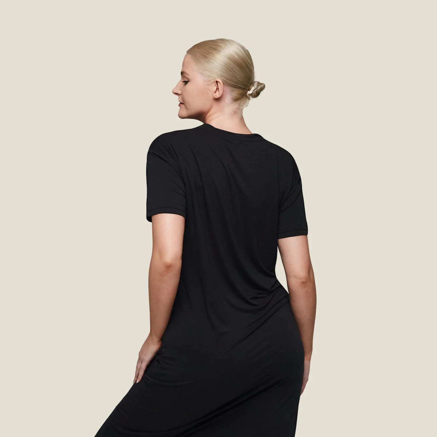 WUKA Pyjama Jersey T-Shirt Dress - Image 3