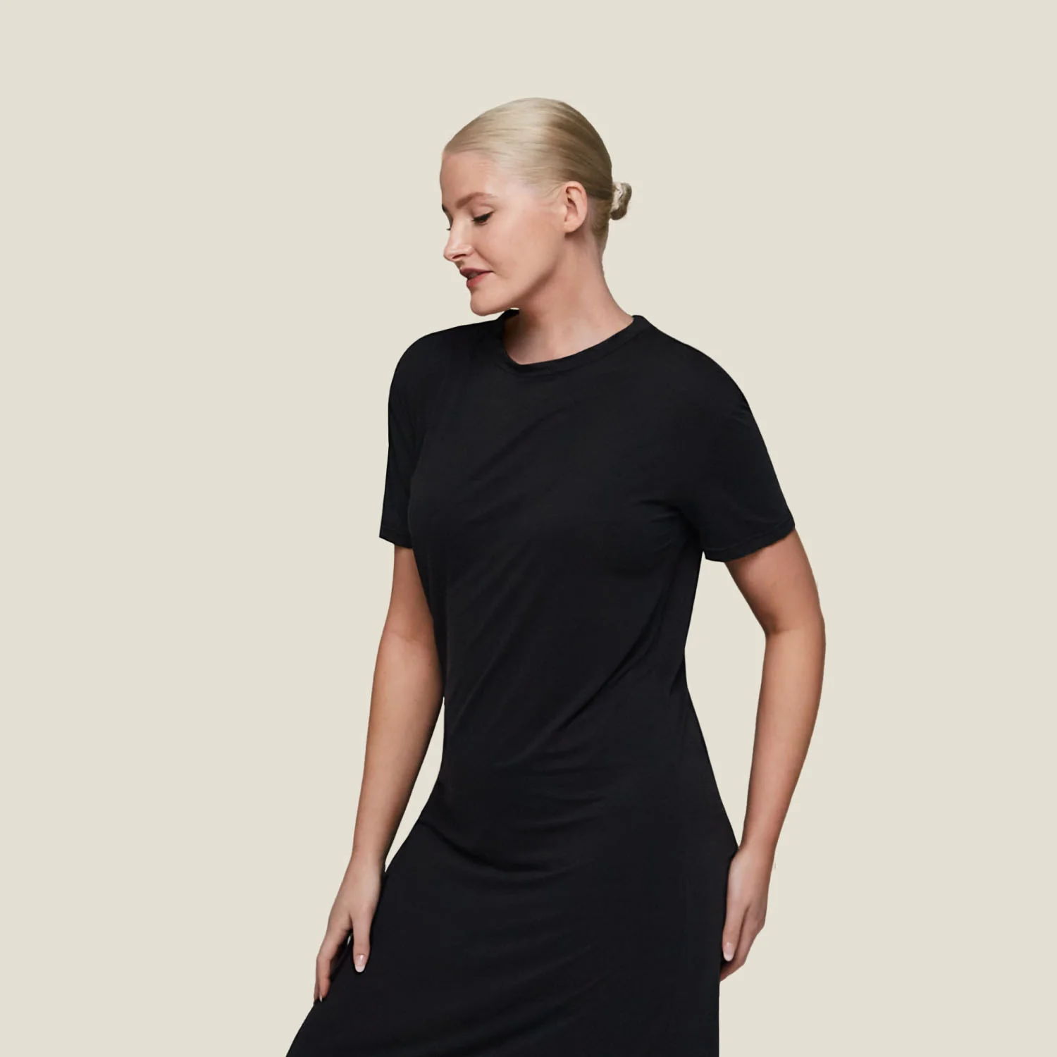WUKA Pyjama Jersey T-Shirt Dress - Image 4