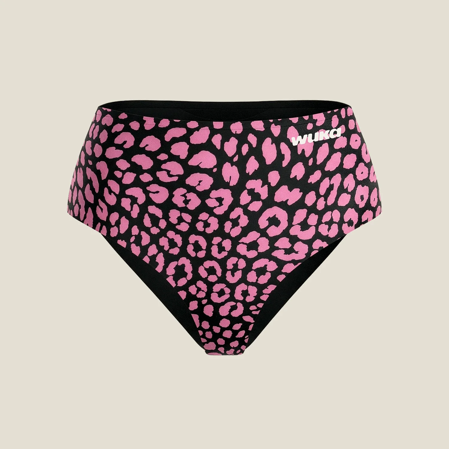 WUKA Stretch Seamless Midi Brief Heavy - Pink Leopard - Image 6